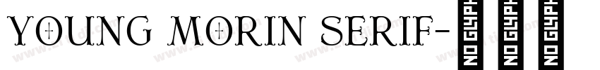 young morin serif字体转换